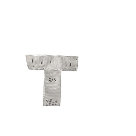 Leith black faux wrap long sleeve top - Picture 2 of 4